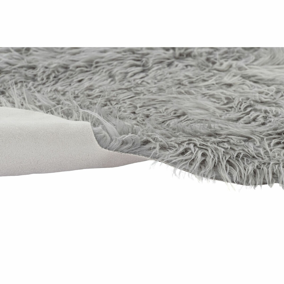 Gulvteppe DKD Home Decor Grå (160 x 150 x 2 cm)